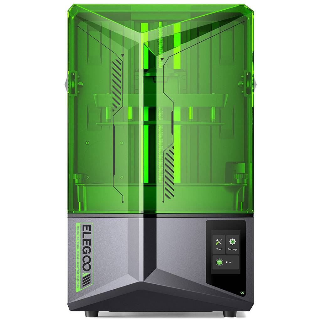 MSLA 3D-Drucker mit 10" 12K Mono-LCD, Bauraum 218 x 122 x 220 mm, Auto-Nivellierung