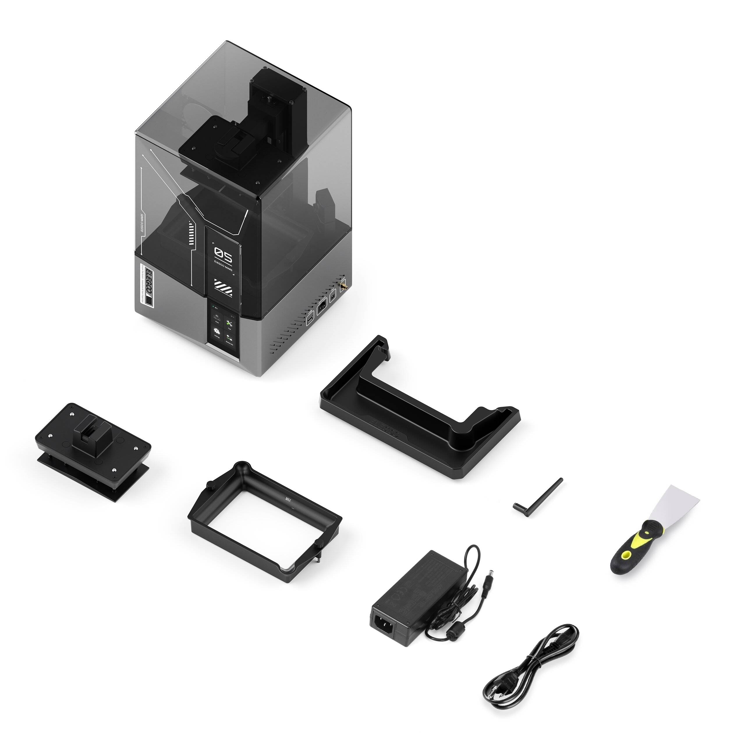 ELEGOO Mars 5 Ultra 3D-Drucker, 9K Mono LCD, 150mm/h, Tilt-Release, Auto-Nivellierung