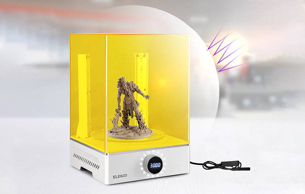 ELEGOO Mercury XS Wash & Cure Bundle, 3D-Druck Nachbearbeitungsstation, 7L Tank