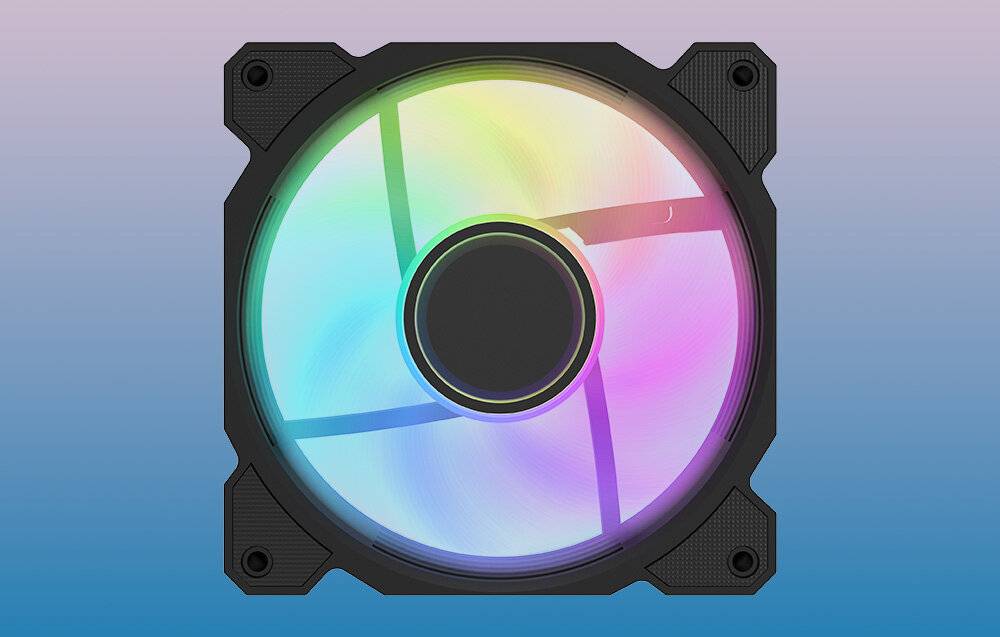 Darkflash DR08 3-in-1-Kühlgebläse (Schwarz)