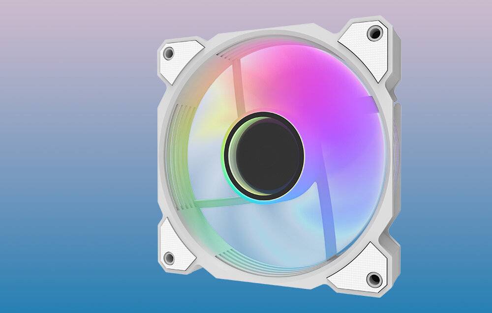 Darkflash DR08 3-in-1-Kühlgebläse (Weiß)