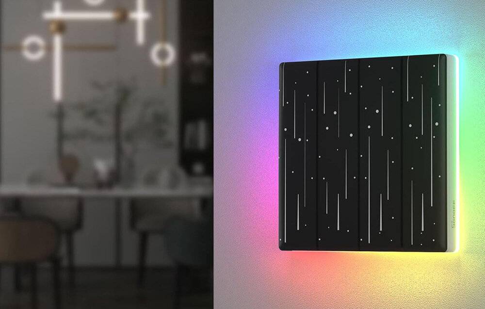 Dekorative Abdeckung / Kappe für T5 SONOFF Star 4C Touch-Schalter
