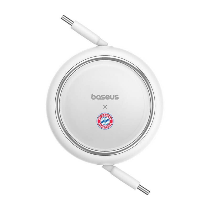 Baseus USB-C auf USB-C 100W Ladekabel (Weiß) Bayern Edition