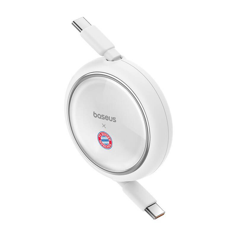 Baseus USB-C auf USB-C 100W Ladekabel (Weiß) Bayern Edition
