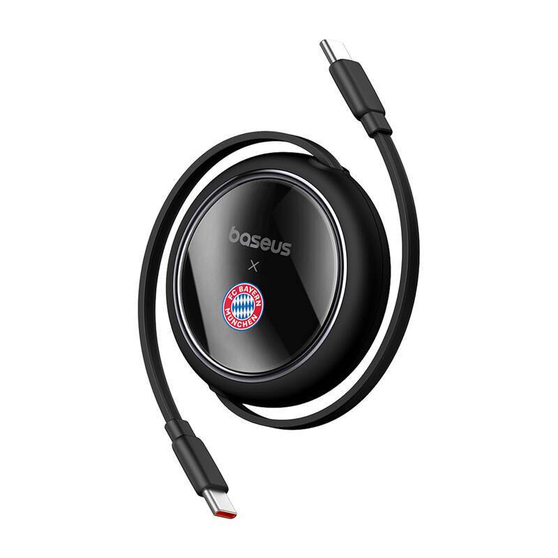 Baseus USB-C auf USB-C 100W Ladekabel (Schwarz) Bayern Edition