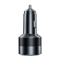 Choetech 63W Dual USB-C 45w+ USB-A 18w schnelles Autoladegerät (schwarz) Choetech 63W Dual USB-C 45w+ USB-A 18w schnelles Autoladegerät (schwarz)
