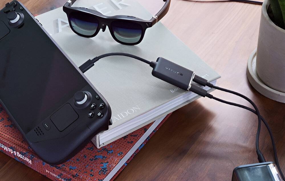 USB-C XR Ladeadapter Pro für iPhone Viture One-XRiP-Adp-Blk