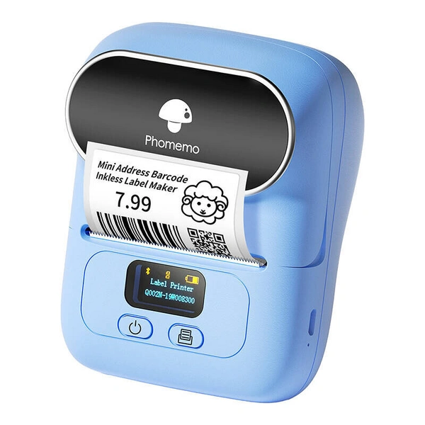 Phomemo M110 Tragbarer Etikettendrucker (blau) Phomemo M110 Tragbarer Etikettendrucker (blau)