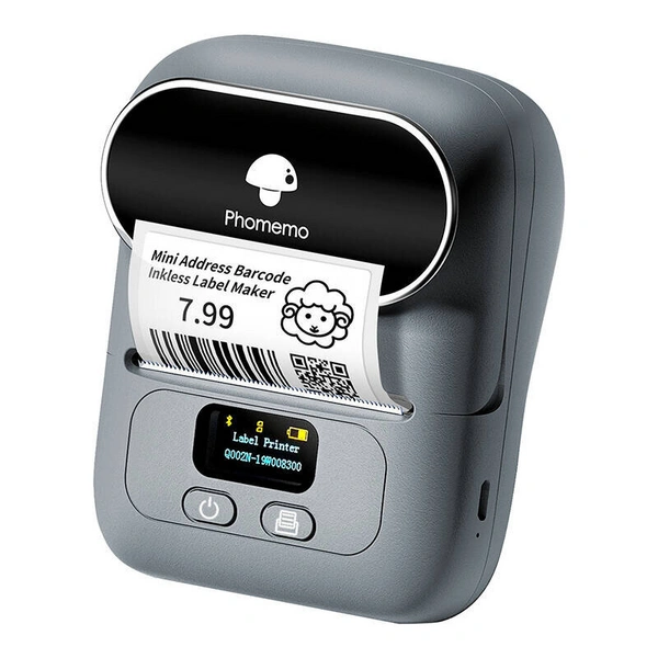 Phomemo M110 tragbarer Etikettendrucker (grau) Phomemo M110 tragbarer Etikettendrucker (grau)