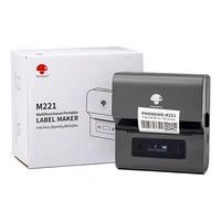 Phomemo M221 tragbarer Etikettendrucker (grau-schwarz) Phomemo M221 tragbarer Etikettendrucker (grau-schwarz)