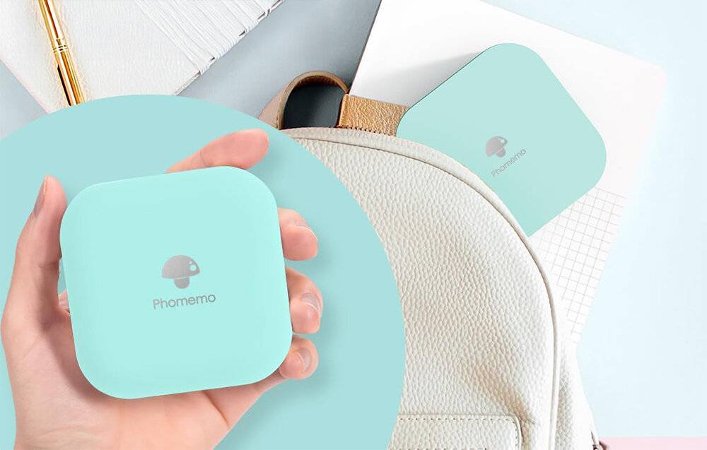 Phomemo Q30 tragbarer Etikettendrucker (grün)