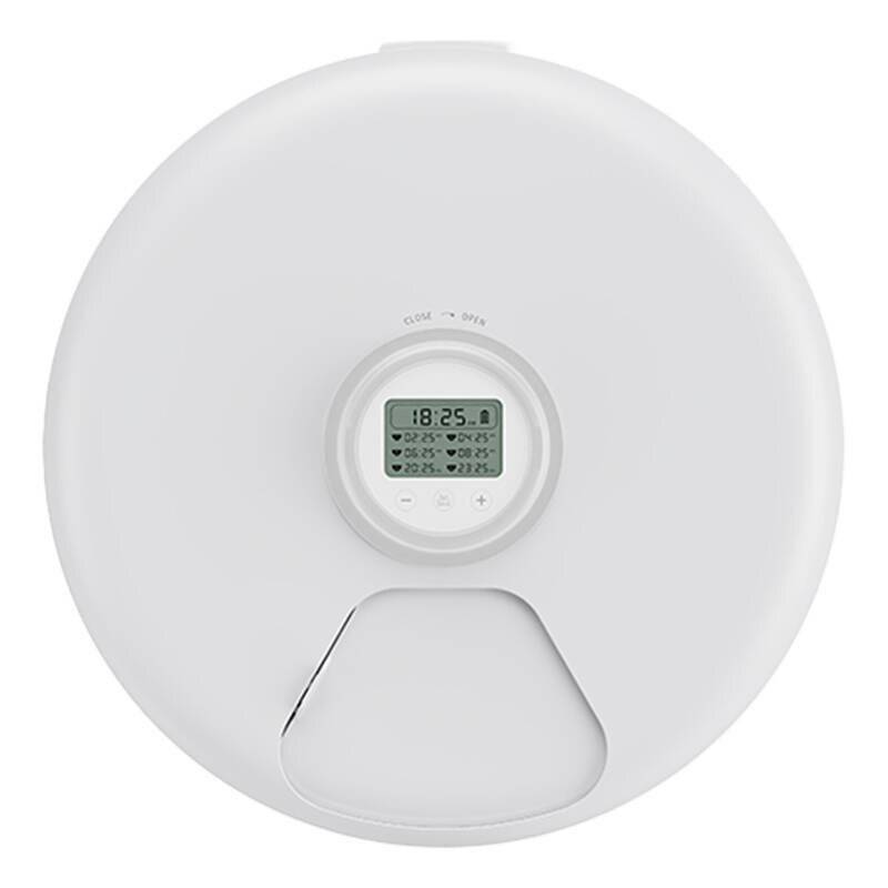 Rojeco 2L Automatischer Katzenfutterautomat Knopfversion