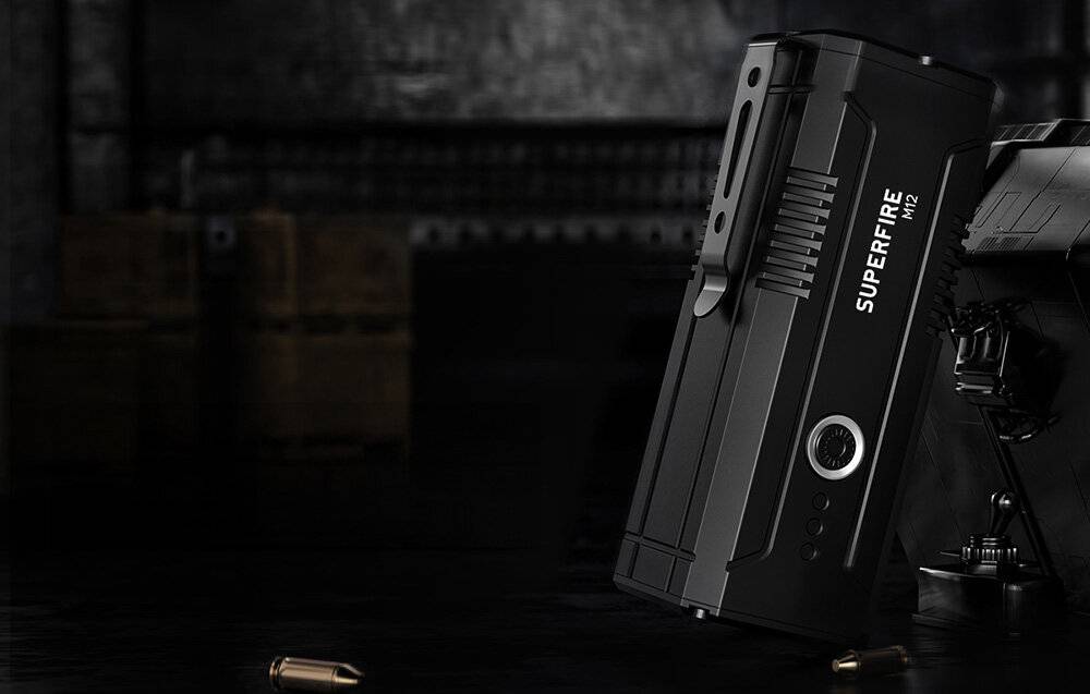 Taschenlampe Superfire M12 8000 LM