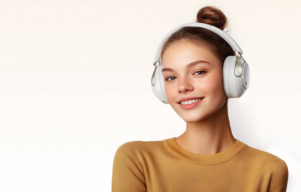 QCY H3 Pro Kopfhörer (Weiß)