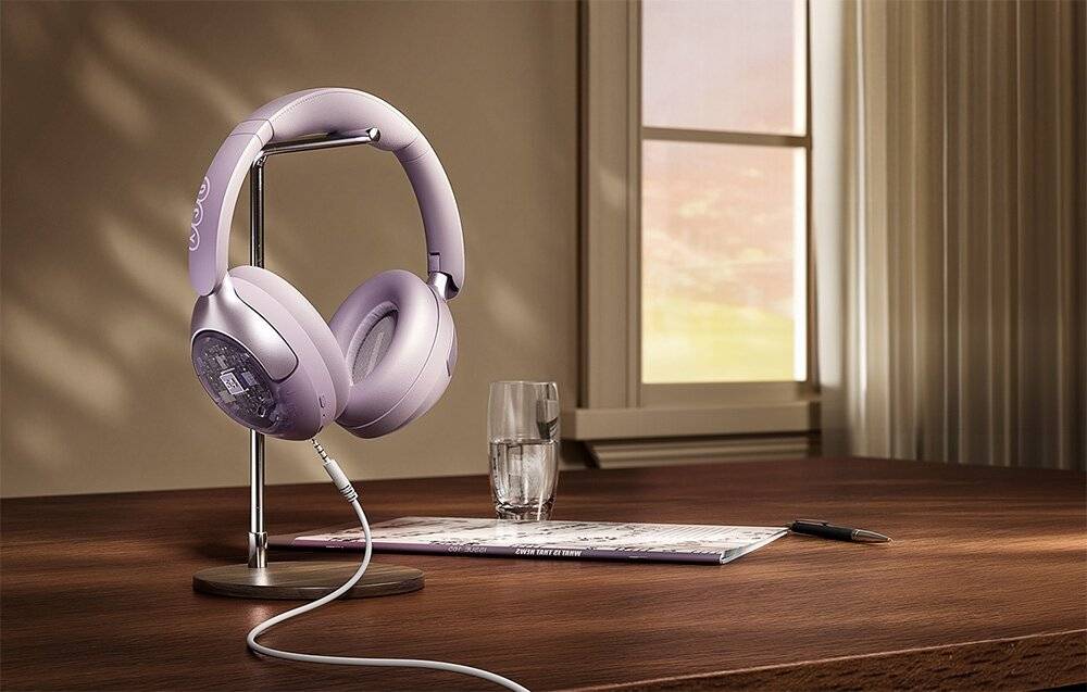 QCY H3 pro ANC-Kopfhörer (lila)