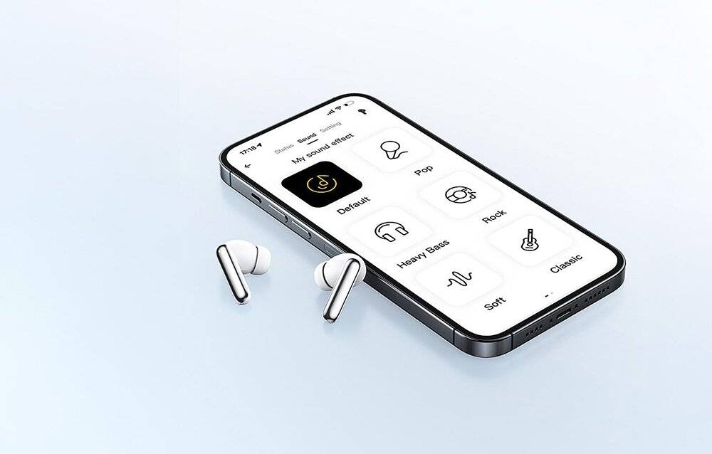 TWS QCY MeloBuds HT12 Kopfhörer (weiß)