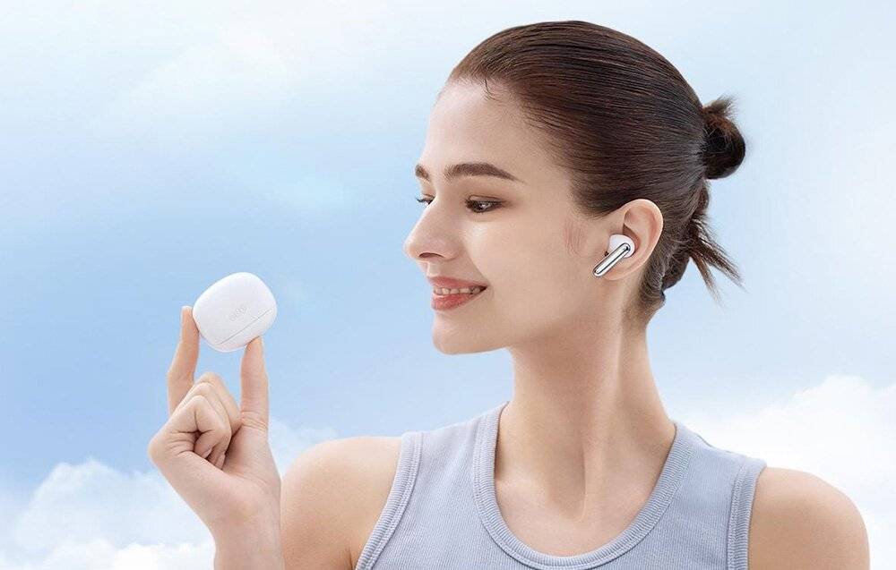 TWS QCY MeloBuds HT12 Kopfhörer (weiß)