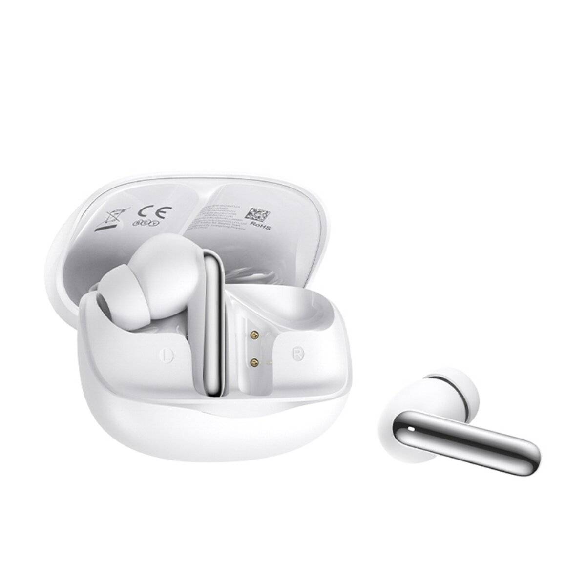 QCY Melobuds N50 Kopfhörer mit ANC, IPX4, Bluetooth 5.4  Weiß
