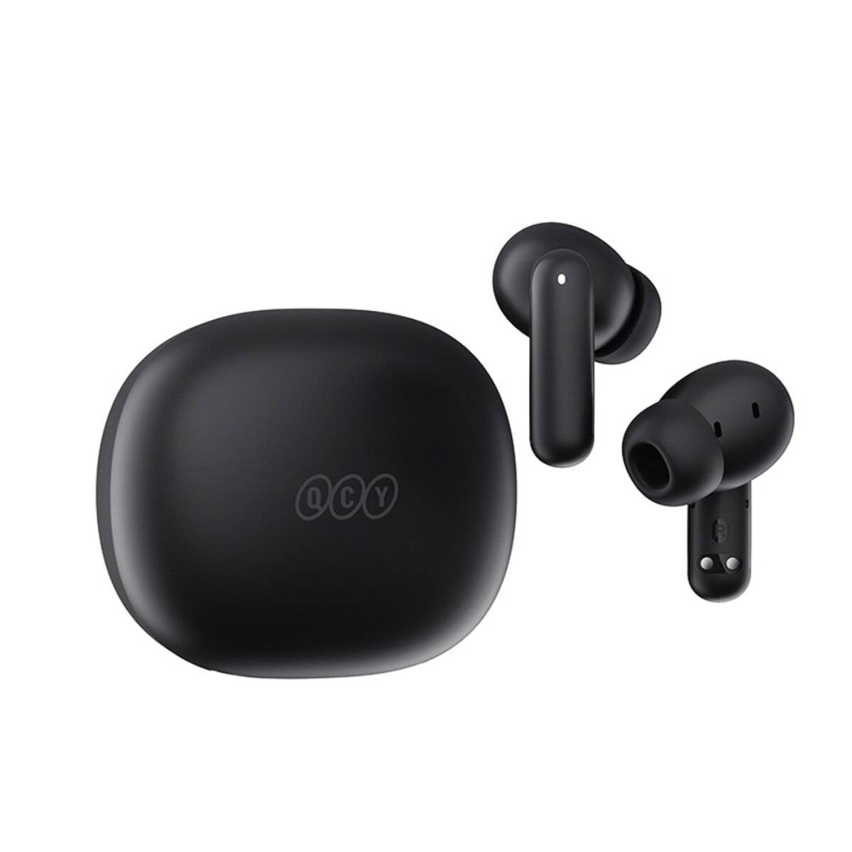 QCY MeloBuds N30 In-Ear-Kopfhörer mit ANC, Bluetooth 5.4, IPX4  Schwarz