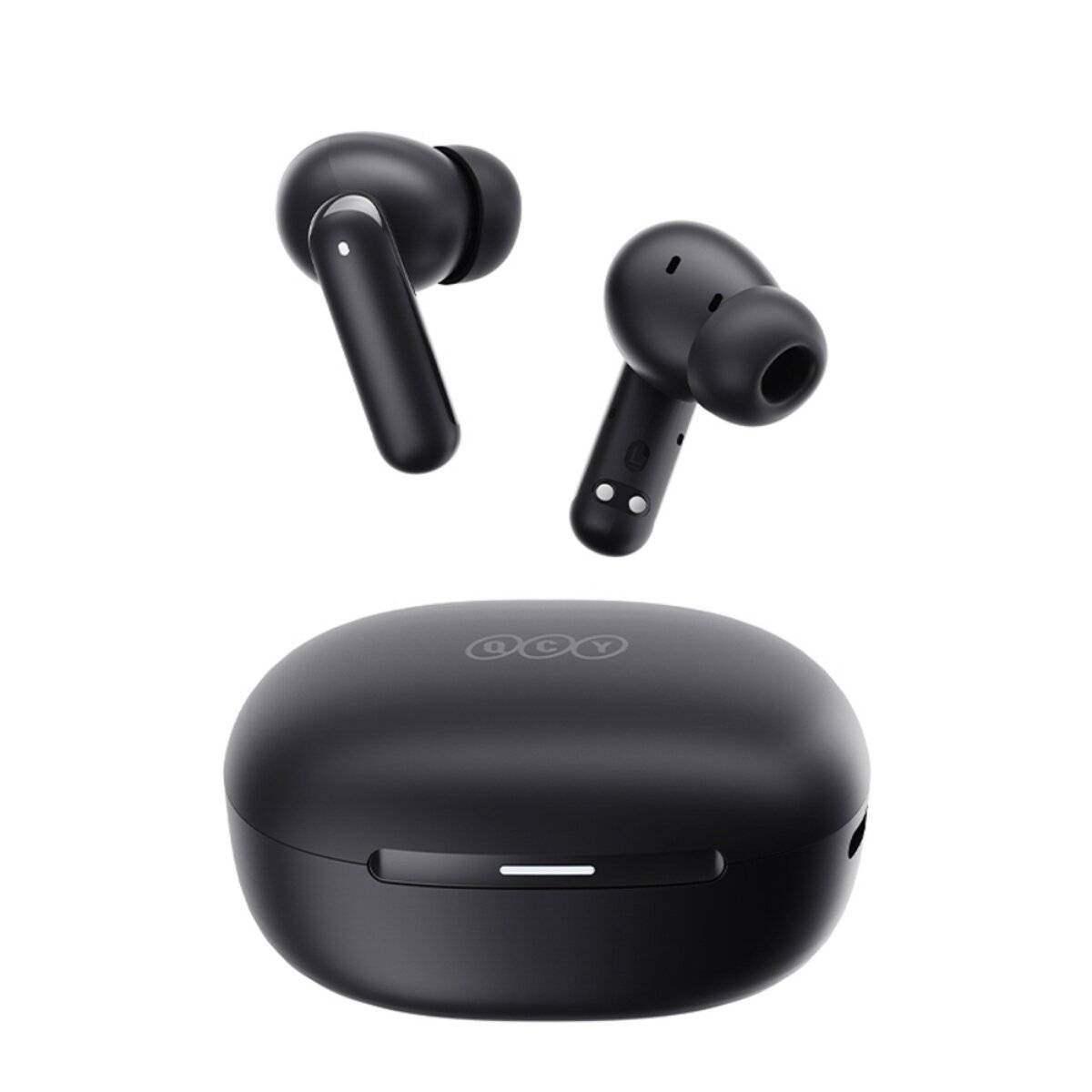 QCY MeloBuds N30 In-Ear-Kopfhörer mit ANC, Bluetooth 5.4, IPX4  Schwarz