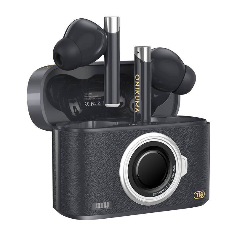 ONIKUMA T18 In-Ear-Kopfhörer (schwarz)