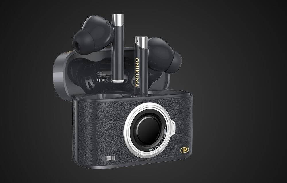 ONIKUMA T18 In-Ear-Kopfhörer (schwarz)