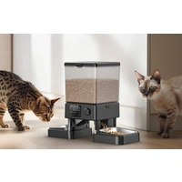 Oneisall dualer automatischer Futterspender für Haustiere ohne WIFI Oneisall dualer automatischer Futterspender für Haustiere ohne WIFI