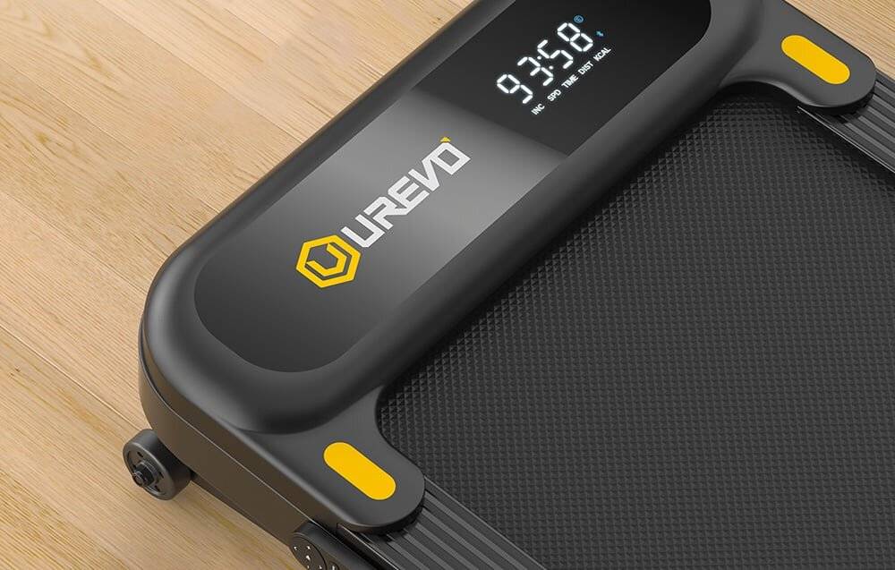 UREVO Spacewalk 3S elektrisches Laufband (schwarz)