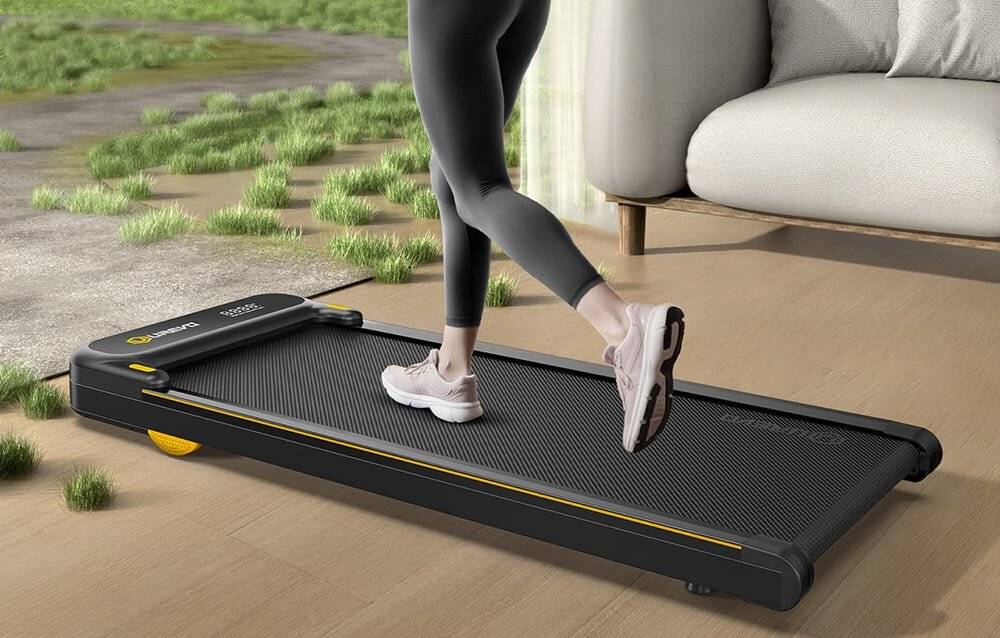 UREVO Spacewalk E4 elektrisches Laufband (schwarz)