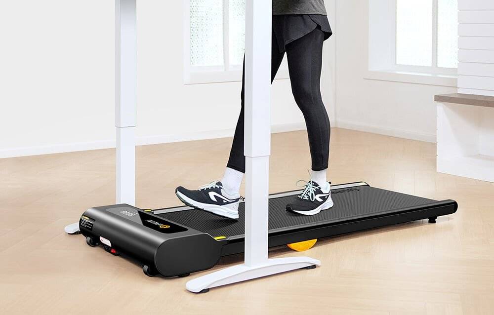 UREVO Spacewalk Lite elektrisches Laufband (schwarz)