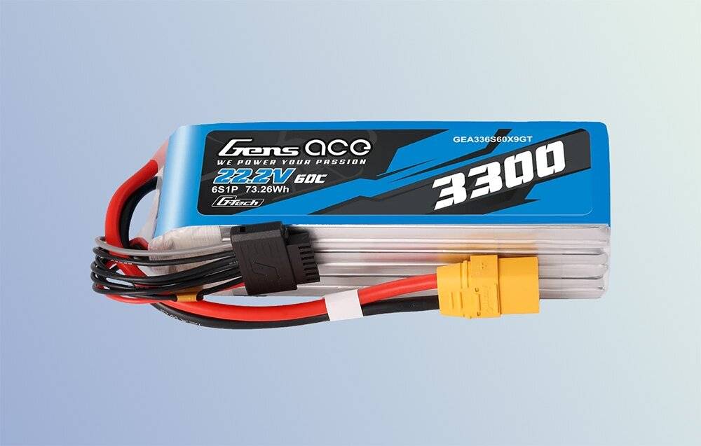 Akku Lipo Gens Ace G-Tech 3300mAh 22.2V 60C 6S1P XT90