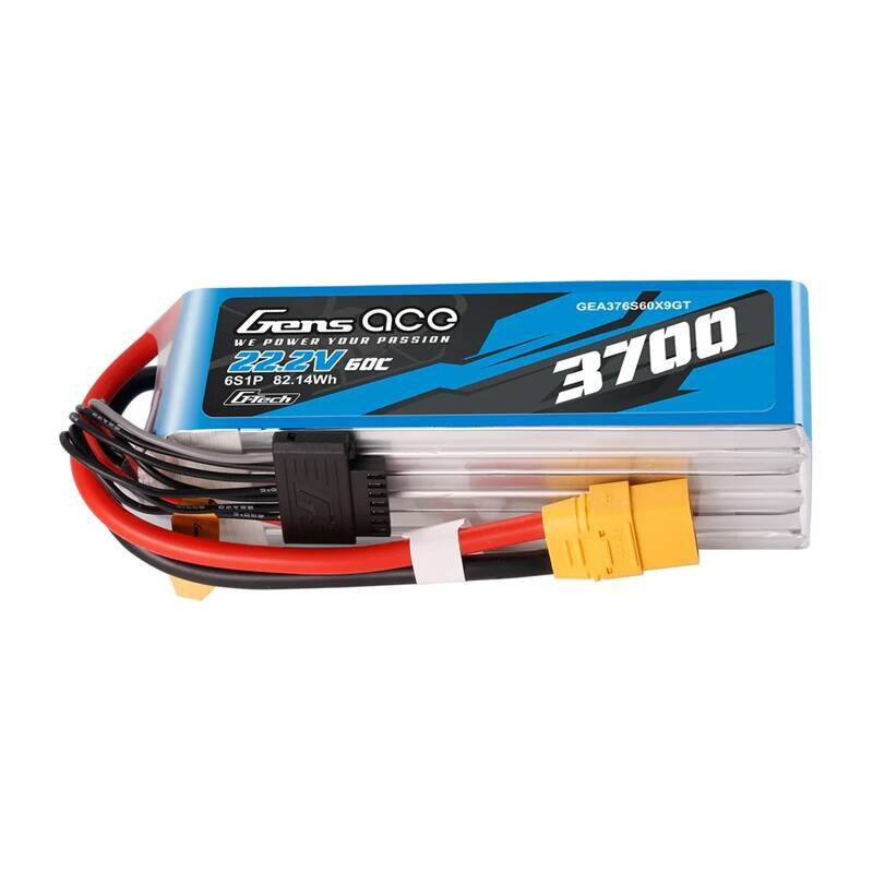 Akku Lipo Gens Ace G-Tech 3700mAh 22.2V 60C 6S1P XT90
