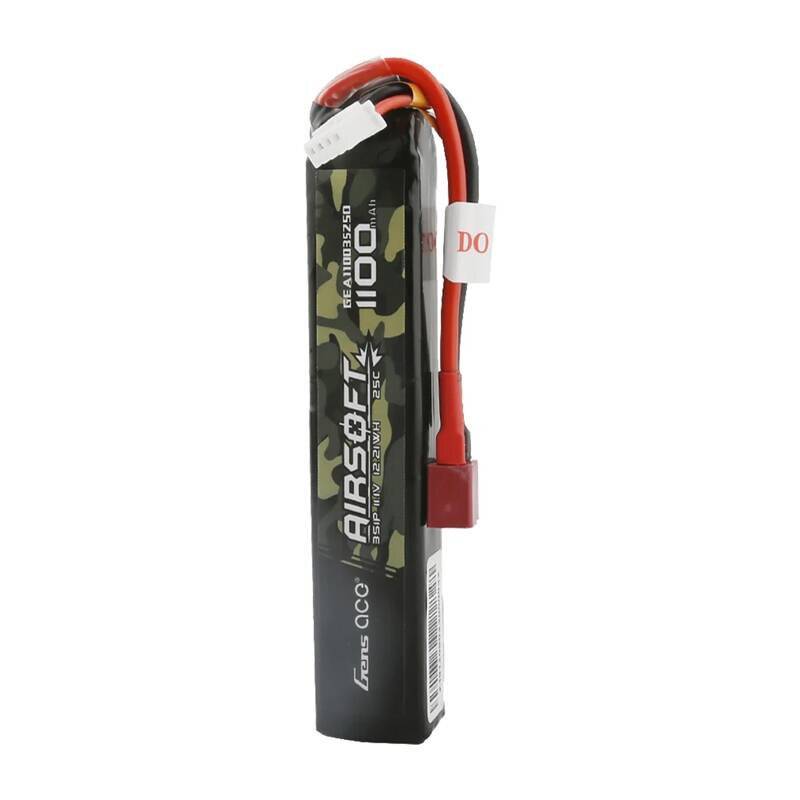 Lipo Gens ace 25C 1100mAh 3S1P 11.1V Airsoft Gun Akku mit T-Stecker