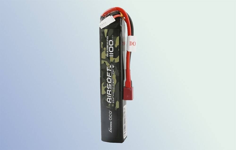 Lipo Gens ace 25C 1100mAh 3S1P 11.1V Airsoft Gun Akku mit T-Stecker