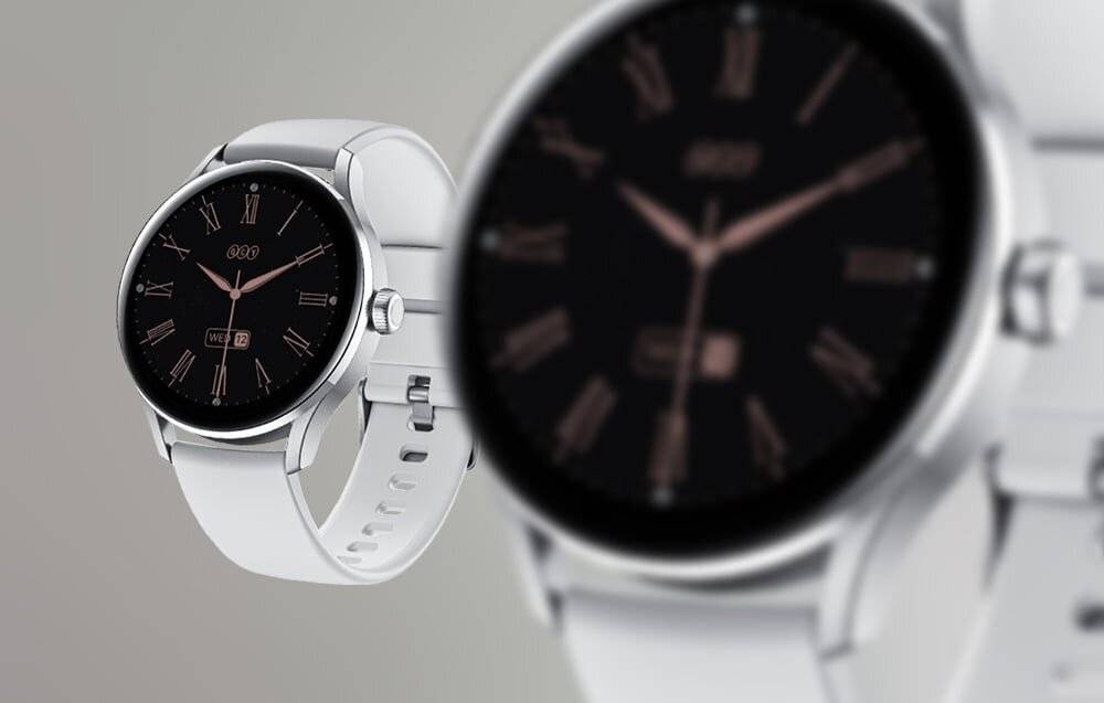 QCY Elite Smartwatch (silber)