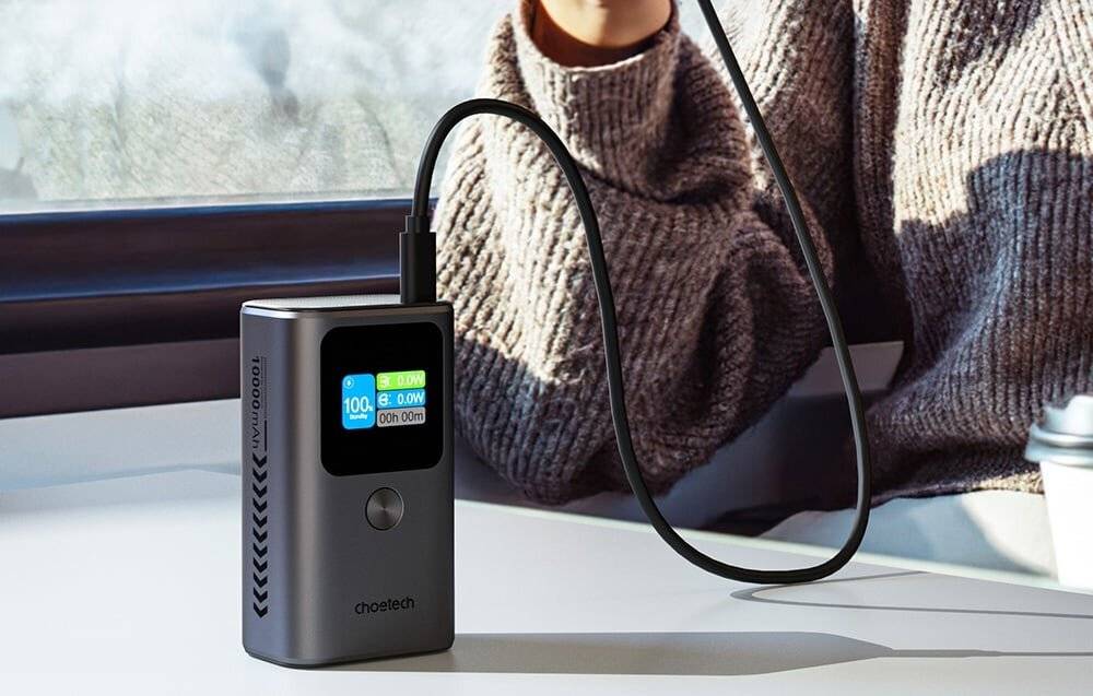 Power Bank Choetech B701 10000mAh PD30W (Grau)