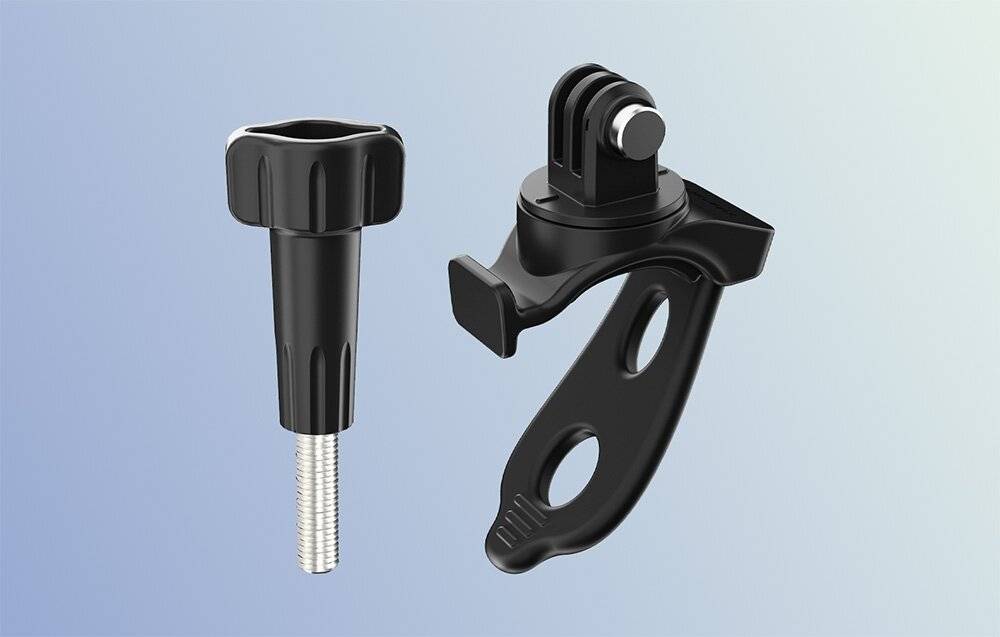 Sunnylife BD892 flexibles Silikonband für Sportkamera (schwarz)