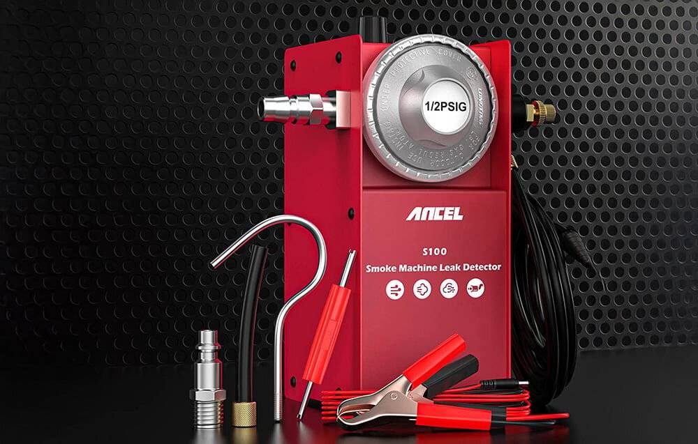 Ancel S100 Lecksuch-Raucherzeuger, Diagnosegerät für Kfz-Systeme, 0,5 PSI
