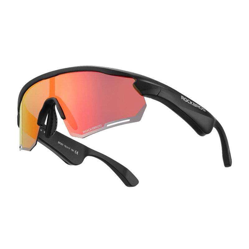 Rockbros SP251 Polarisierte Bluetooth-Sonnenbrille (verspiegelt)