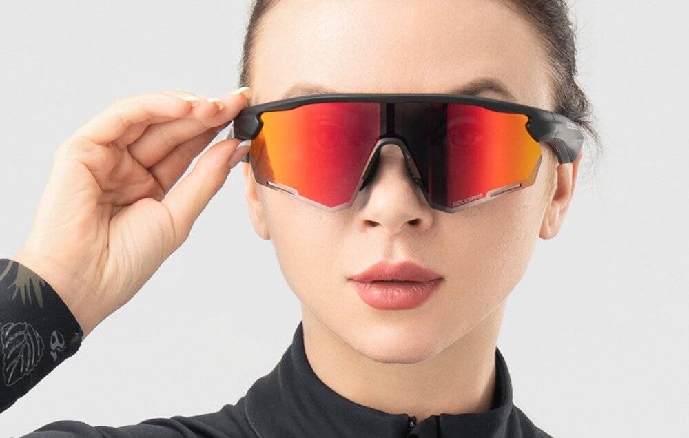 Rockbros SP251 Polarisierte Bluetooth-Sonnenbrille (verspiegelt)
