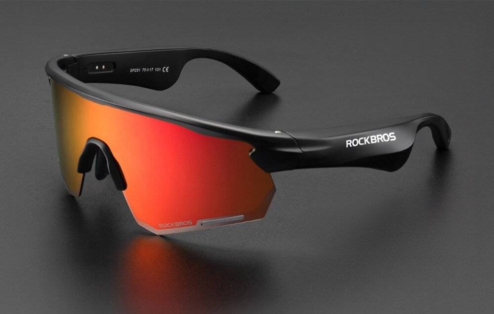 Rockbros SP251 Polarisierte Bluetooth-Sonnenbrille (verspiegelt)