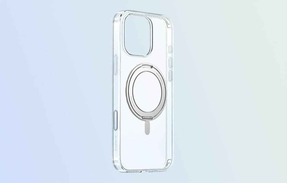 Magnetisches Gehäuse mit Ständer Baseus SkyRing 360° iP16 Pro (transparent)