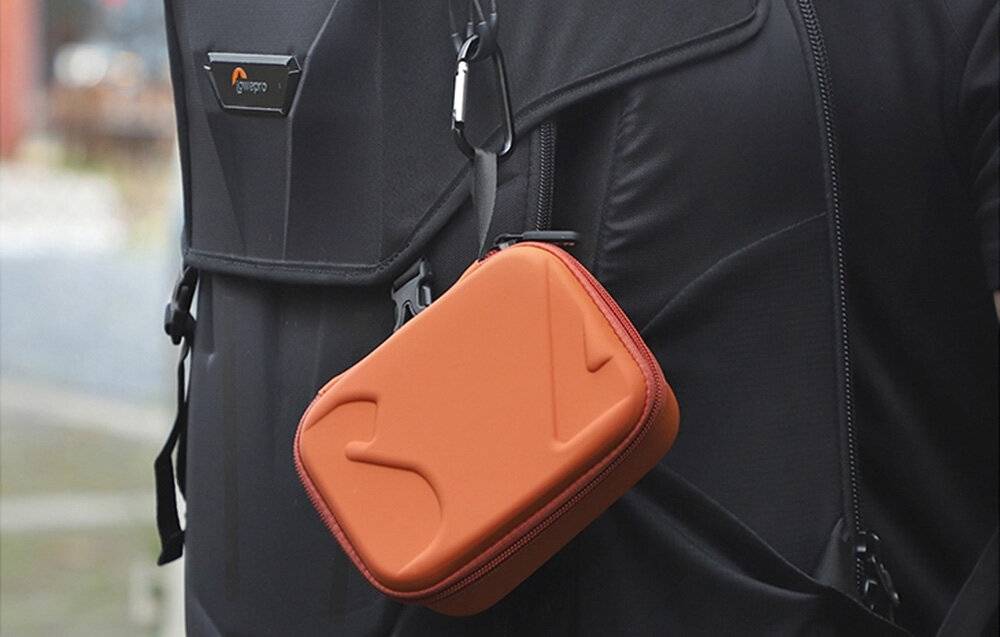 Sunnylife OA5-B893-C Tasche für ACTION 5 PRO/OSMO Action 4/3 (orange)