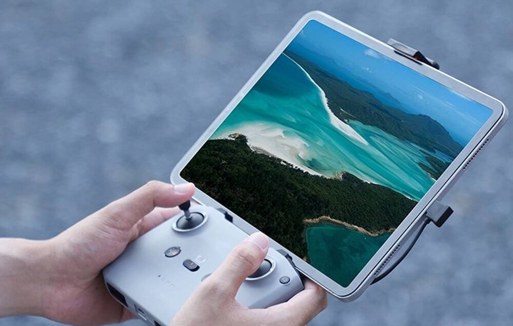 Sunnylife ZJ886-D klappbarer Tablet-Halter für RC-N1, RC-N2 und RC-N3 Steuergeräte (schwarz)