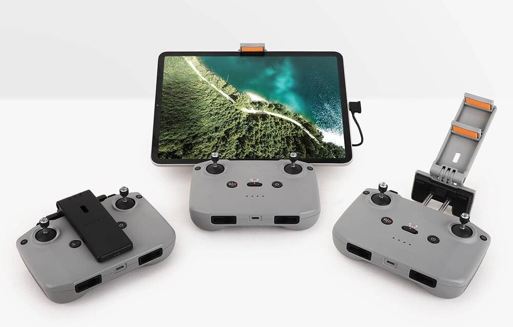 Sunnylife ZJ886-GY Klappbarer Tablet-Halter für RC-N1, RC-N2 und RC-N3 Steuergeräte (grau)