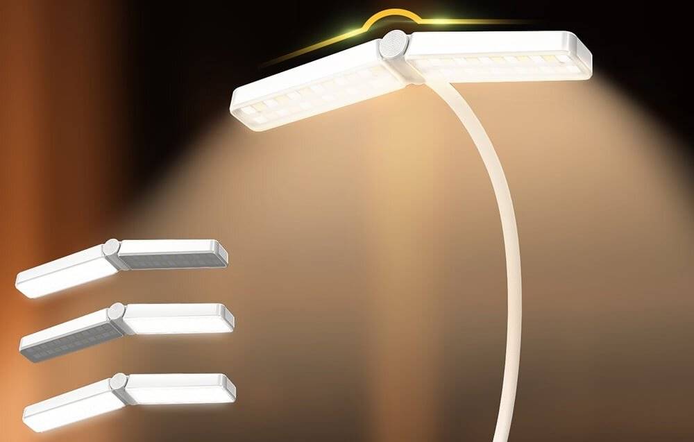 Wingy Book Light Glocusent GLCSNTA2902 USB-C 1000mAh Weiß