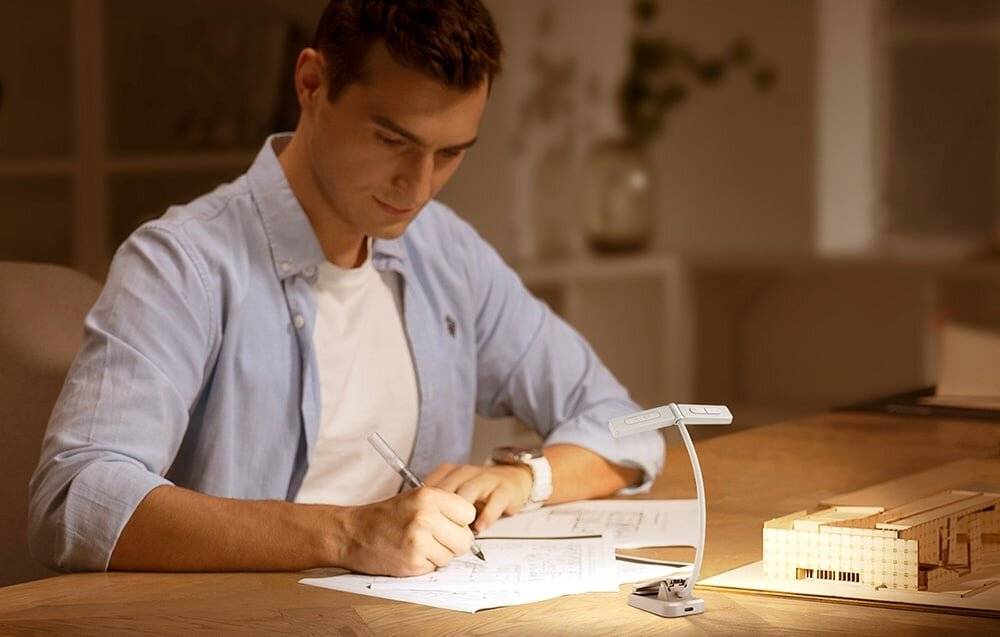 Wingy Book Light Glocusent GLCSNTA2902 USB-C 1000mAh Weiß