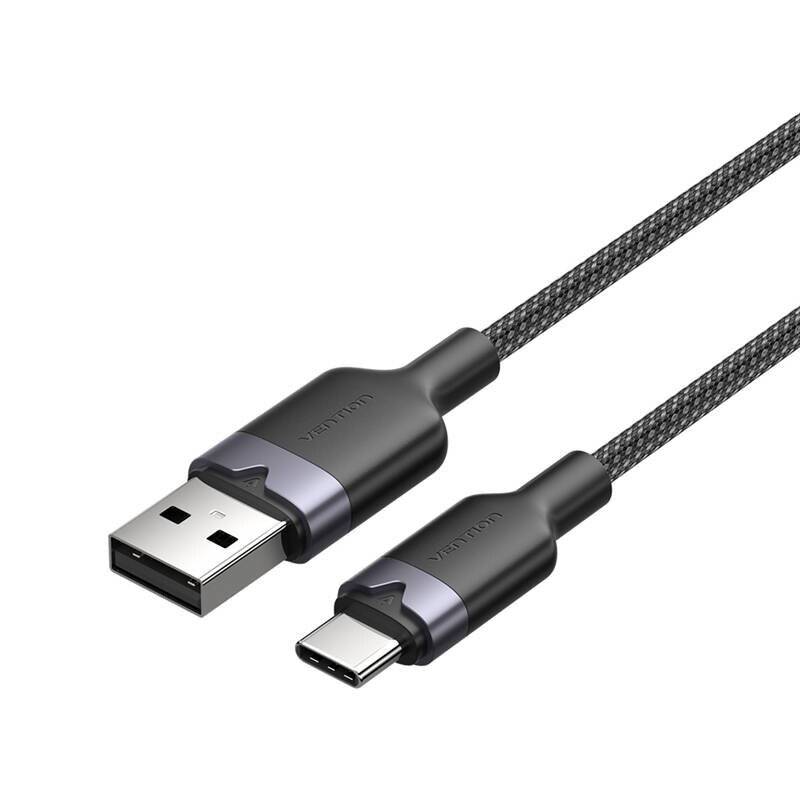 USB 2.0 A auf USB-C 3A Kabel Vention CTNBH 2M (schwarz)