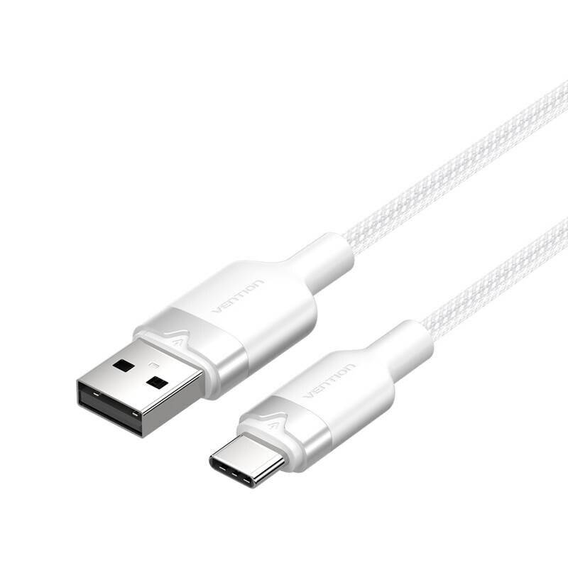 USB 2.0 A auf USB-C 3A Kabel Vention CTNWF 1M (weiß)