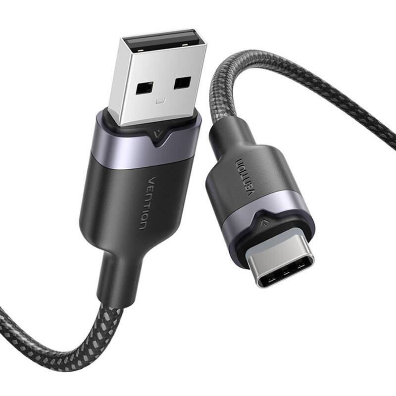 USB 2.0 A auf USB-C 3A Kabel Vention CTNBH 2M (schwarz)